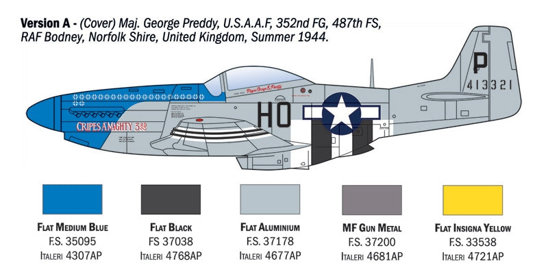 Italeri 1484 P-51D Mustang Aces 1/72 – image 3