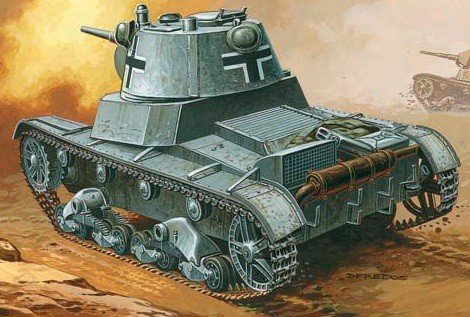 Mirage Hobby 72619 C740 (r) German Tank 1/72