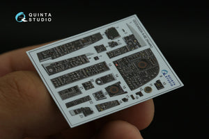 Quinta Studio QD48324 A-6E 3D-Printed colored Interior on decal paper (Kinetic) 1/48 – immagine 7
