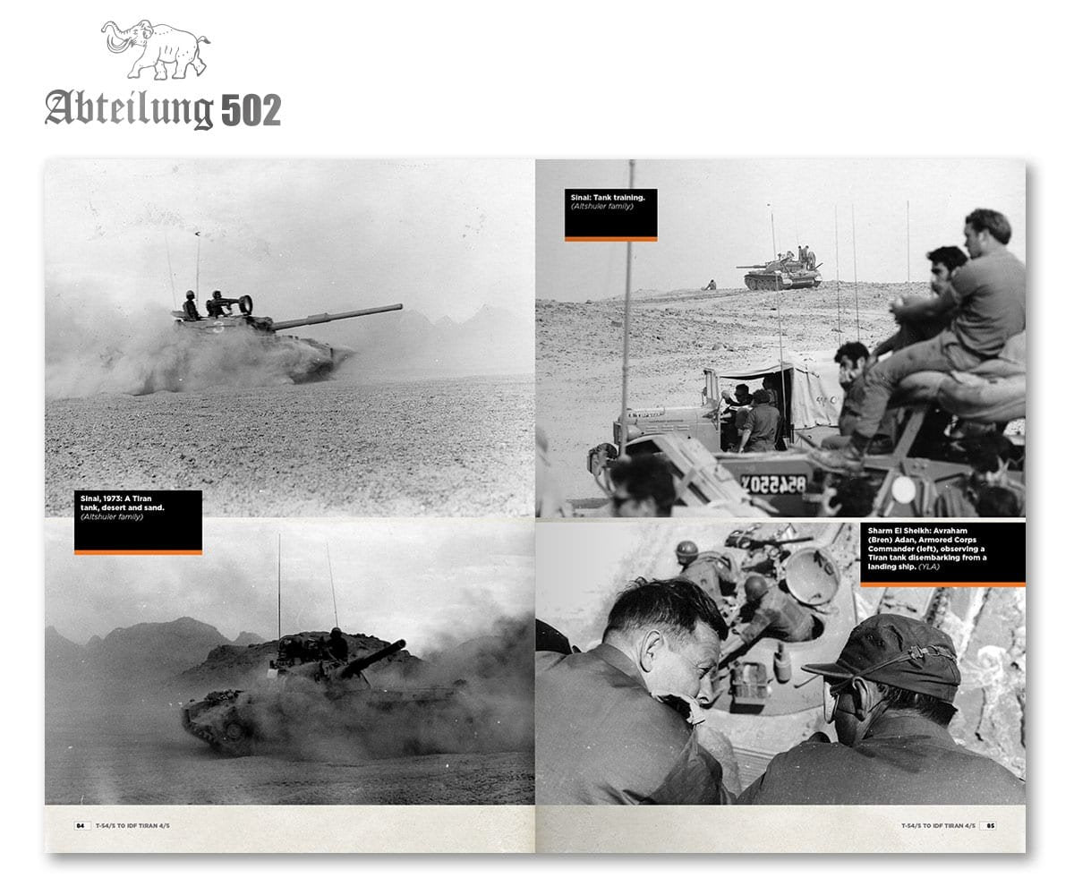 502 Abteilung ABT607 T-54/5 TO IDF TIRAN 4/5 THE BIRTH OF A BASTARD TANK – immagine 9