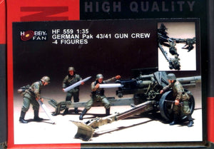 Hobby Fan HF559 GERMAN PAK43/41 GUN CREW- 4 FIGURES 1/35 – image 2