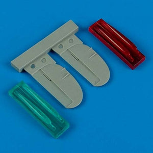 Quickboost QB72413 Spitfire Mk.IX position lights &amp;amp; rudder 1/72 Hasegawa