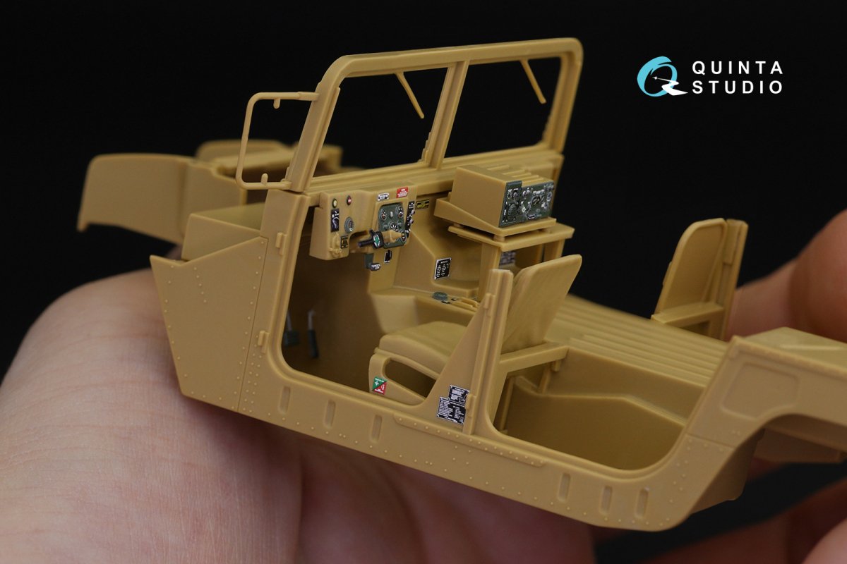 Quinta Studio QD35039 HUMVEE Family 3D-Printed &amp;amp; colored Interior on decal paper (Tamiya) 1/35 – image 8