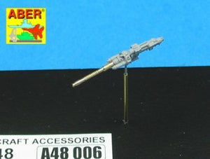 Aber A48 006 Jeu de 2 canons pour mitrailleuses d&amp;#39;avion allemandes de 13 mm MG 131 (type moyen) (1/48) – image 5