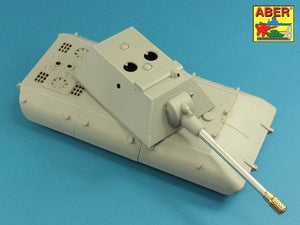 Aber 35L-261 150mm barrel with brake for German E-100 tank with Krupp turret 1/35 – Bild 5