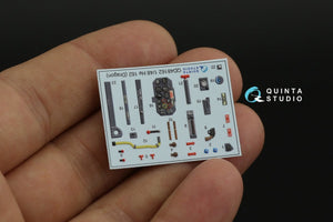 Quinta Studio QD48162 He 162 3D-Printed &amp;amp; colored Interior on decal paper (Dragon) 1/48 – obrázek 8