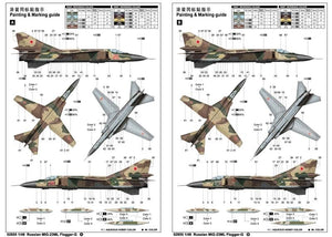 Trumpeter 02855 Russian MIG 23ML Flogger G 1/48 – Bild 3