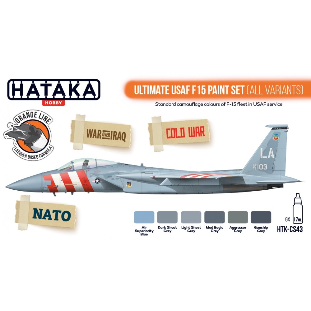 Hataka HTK-CS56 Modern Portuguese AF paint set vol. 1 – image 2