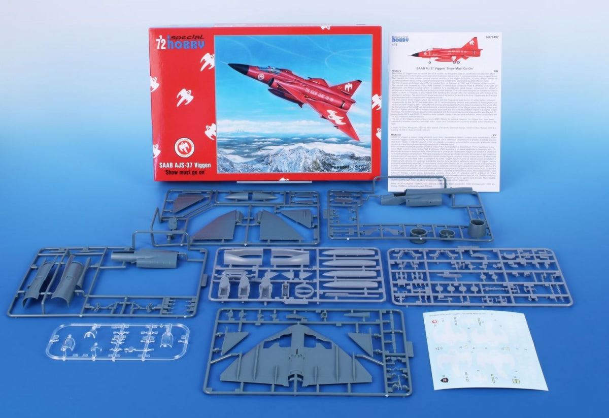 Special Hobby 72497 AJ-37 Viggen &amp;#39;Show Must Go On&amp;#39; 1/72 – image 2