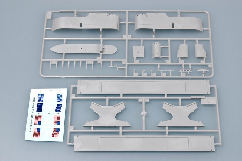 Trumpeter 05905 USS GATO SS-212 1941 1/144 – Bild 4