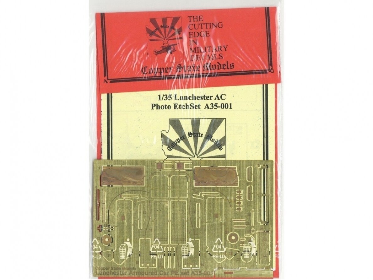 Copper State Models A35-001 Lanchester Photoetch Set 1/35 – Bild 2