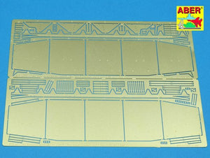 Aber 35A007 Side skirts for PzKpfw IV (HJ), Brummbar (1/35)