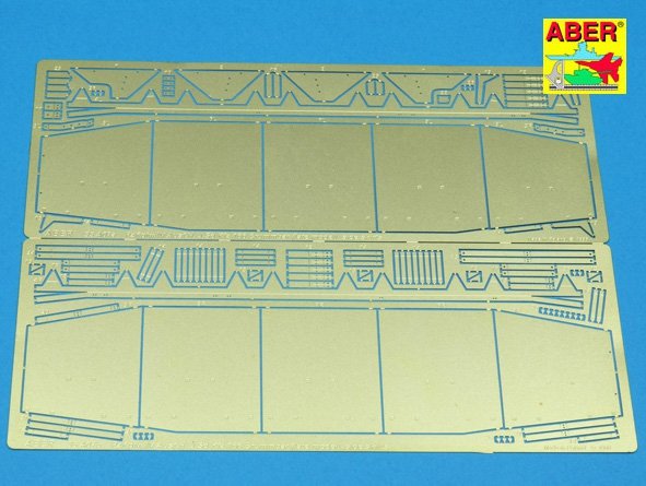 Aber 35A007 Side skirts for PzKpfw IV (HJ), Brummbar (1/35)