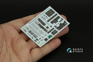 Quinta Studio QD32078 OV-10A (USN version) 3D-Printed &amp;amp; colored Interior on decal paper (KittyHawk) 1/32 – Bild 5