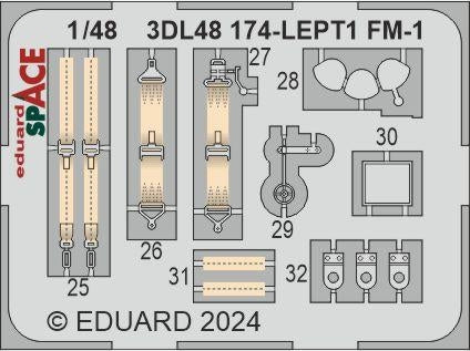 Eduard 3DL48174 FM-1 SPACE TAMIYA 1/48 – Bild 4