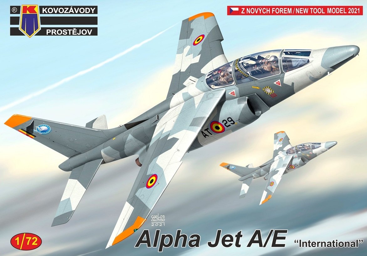 Kovozavody Prostejov KPM0268 Alpha Jet A/E &amp;quot;International&amp;quot; 1/72