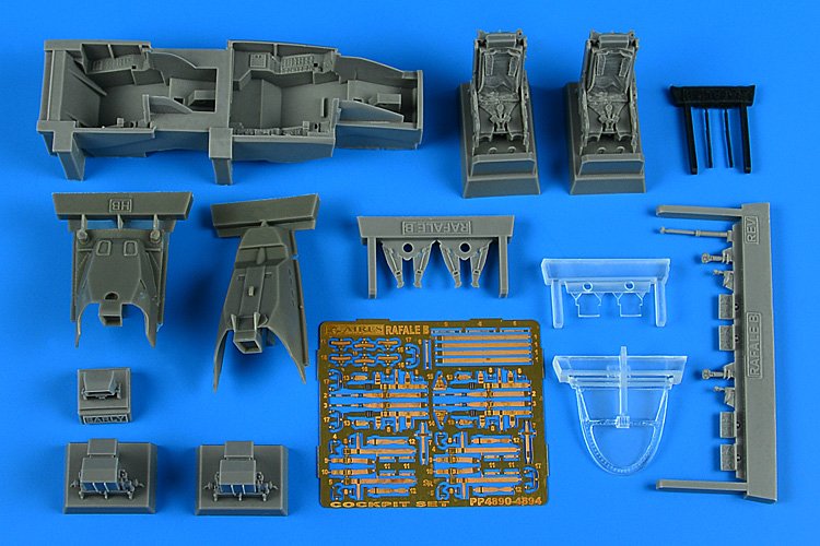 Aires 4890 Rafale B - early cockpkit set Hobby Boss 1/48