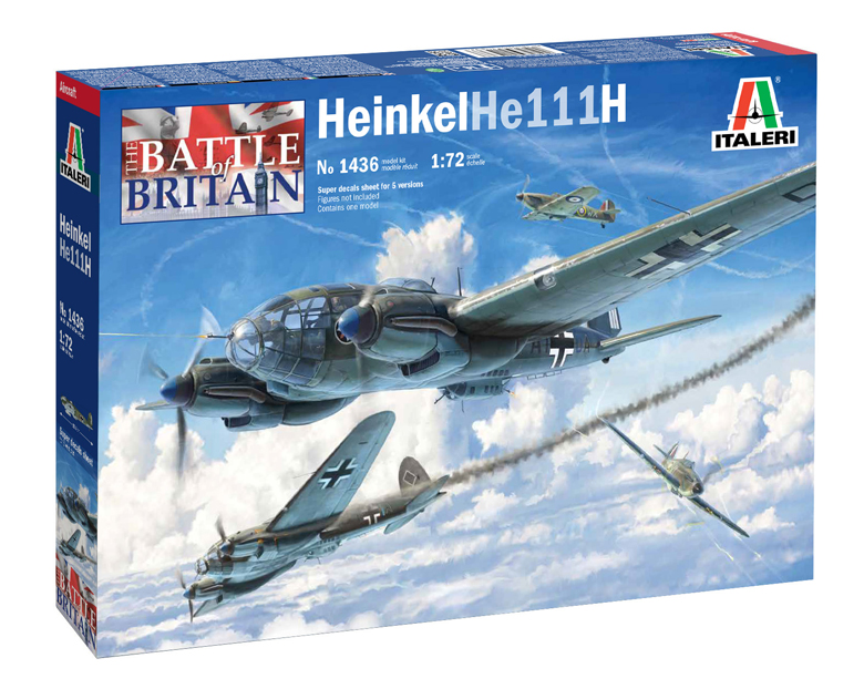 Italeri 1436 HEINKEL HE111H 1/72 – imagen 2