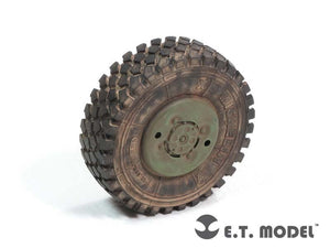 ET Model ER35-041 Modern US M1070 Truck Tractor Weighted Road Wheels For HOBBYBOSS 85502 1/35 – Bild 2