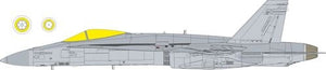 Eduard EX1179 McDonnell Douglas F/A-18 C Hornet - TFace Mask Set for Eduard / Kinetic Kits 1/48