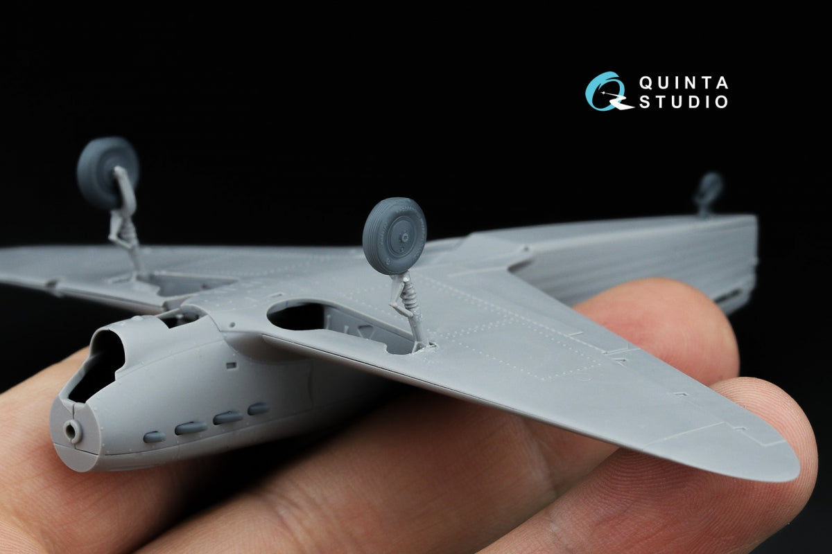 Quinta Studio QT72012 Yak-1/Yak-3 Weighted wheels (all kits) 1/72 – obrázek 4