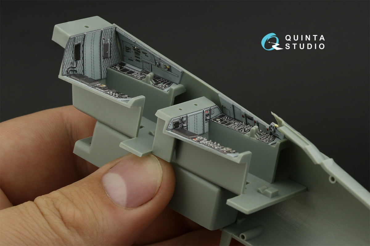 Quinta Studio QD48415 F-15D 3D-Printed colored Interior on decal paper (Academy) 1/48 – image 10