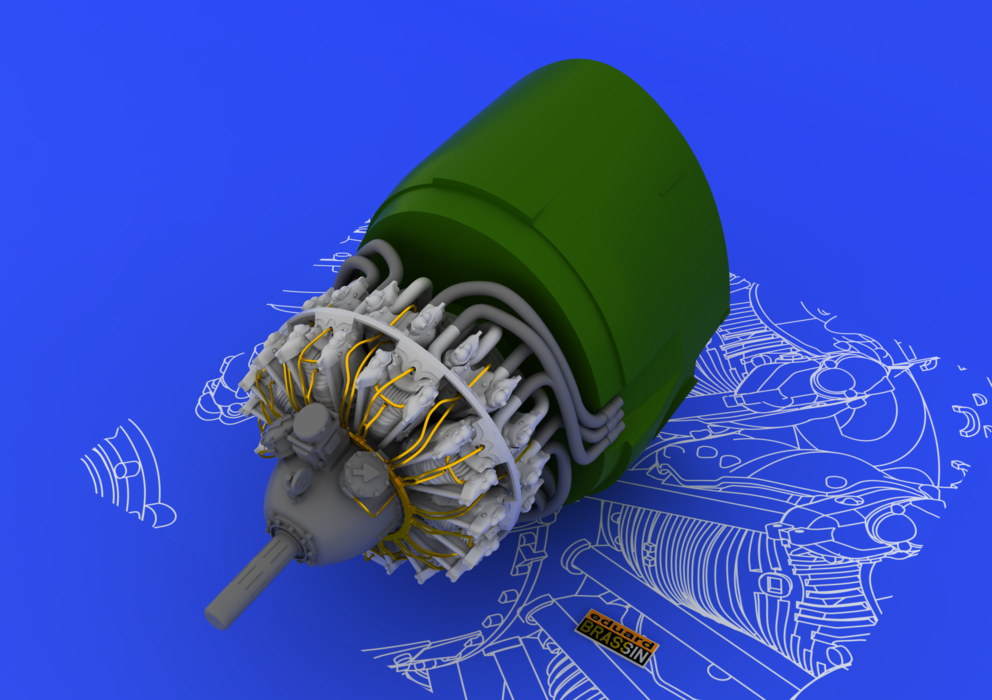 Eduard 648056 R-2800-10 engine 1/48 (Eduard) – Bild 4