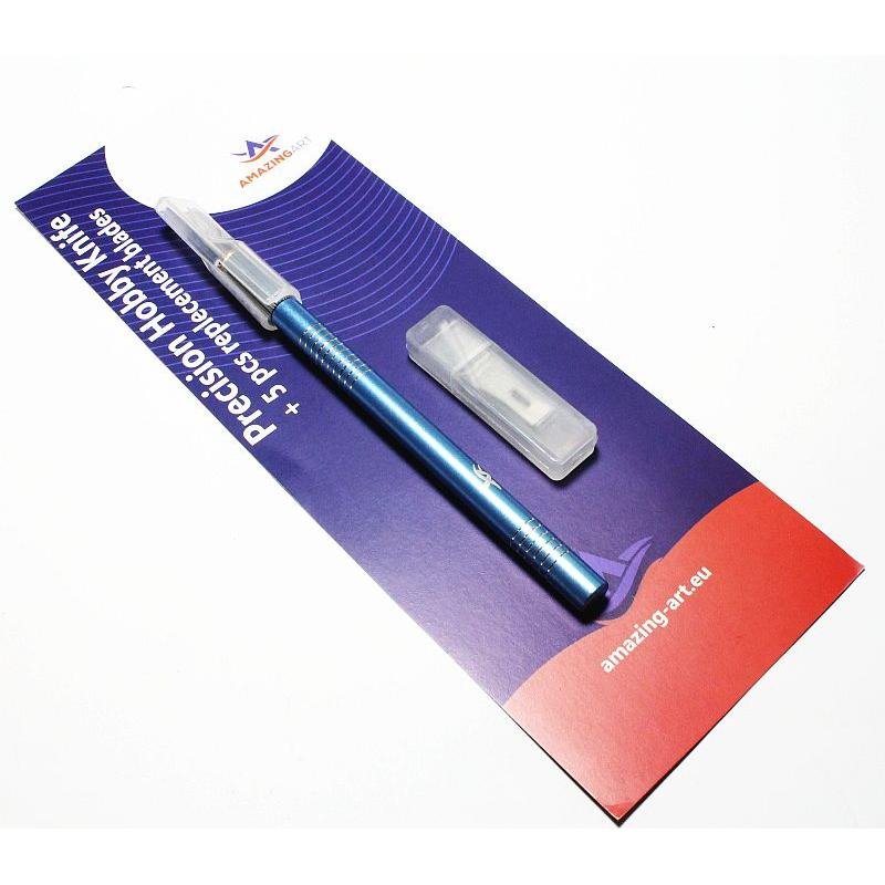 Amazing Art 18598 MODELING SCALPEL KNIFE + 5 BLADES