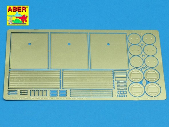 Aber 35A046 Side fuel tanks and smoke generators for T-34 (1/35)