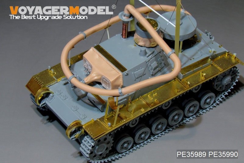 Voyager Model PE35989 WWII German Pz.KPfw.III (T)Ausf.F &amp;quot;Operation Seelowe&amp;quot; Basic For DRAGON 6877/6717 1/35 – obrázek 9