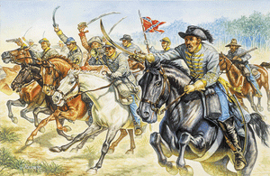 Italeri 6011 Confederate Cavalry 1/72