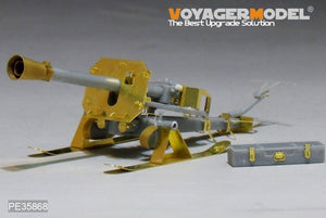 Voyager Model PE35868 WWII German 88mm Raketenwerfer43 PUPPCHEN sled versio for DRAGON 1/35 – obrázek 2