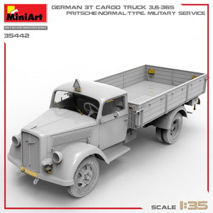 Miniart 35442 GERMAN 3T CARGO TRUCK 3.6-36S. PRITSCHE-NORMAL-TYPE. MILITARY SERVICE 1/35 – imagen 8