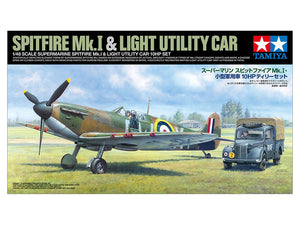 Tamiya 25211 SUPERMARINE SPITFIRE MK.IW/Light Utility Car 10Hp Set 1/48 – Bild 2