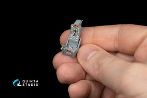 Quinta Studio QD48130 F-4D early 3D-Printed &amp;amp; colored Interior on decal paper (for ZM SWS kit) 1/48 – Bild 3