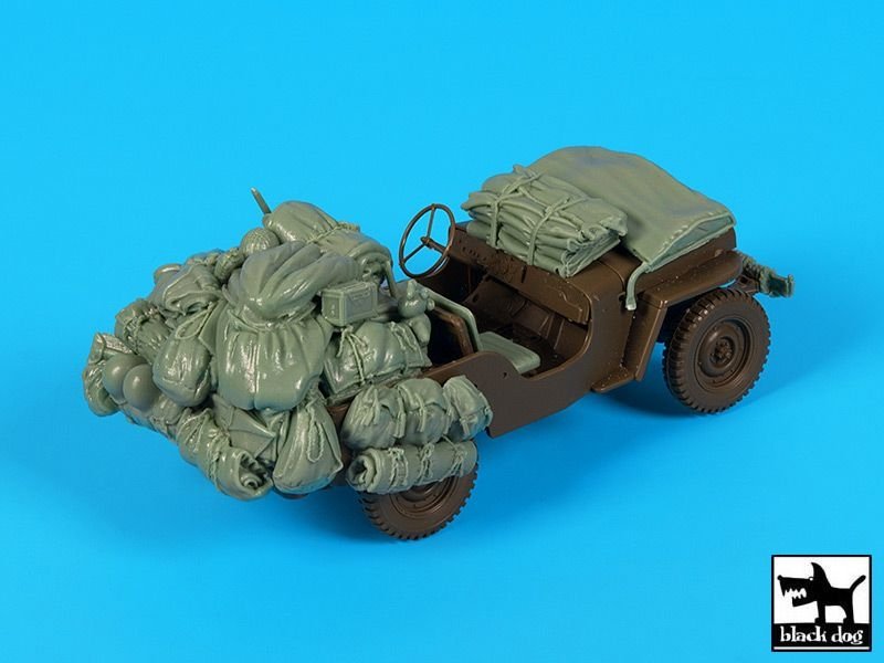 Black Dog T35221 US Jeep accessories set 1/35 – image 4