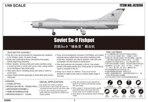Trumpeter 02896 Soviet Su-9 Fishpot 1/48 – image 2