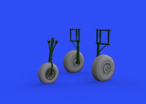 Eduard 632159 A-26 Invader wheels 1/32 HOBBY BOSS – image 3
