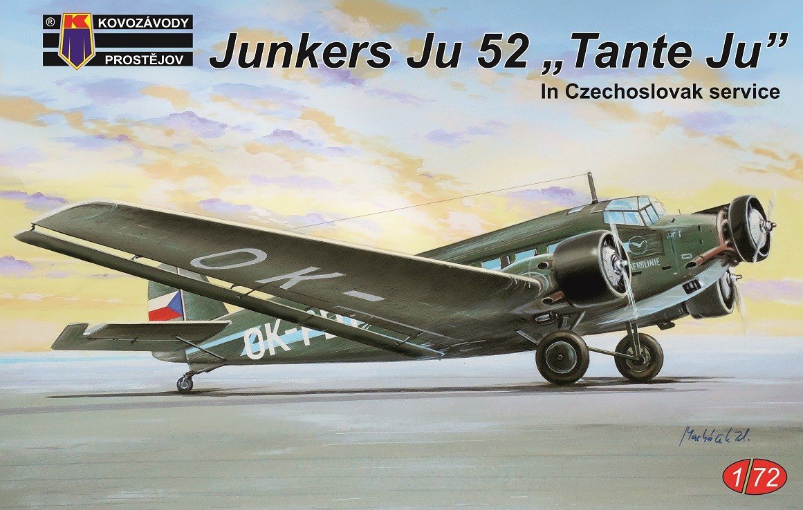 Kozavody Prostejov KPM0127 Ju-52 in Czechoslovak service 1/72