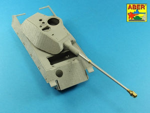 Aber 35L-215 Barrel for German 8,8cm Kw.K 43 (L/71) gun used on Tiger B Porsche turret-late for TAKOM model (1/35)