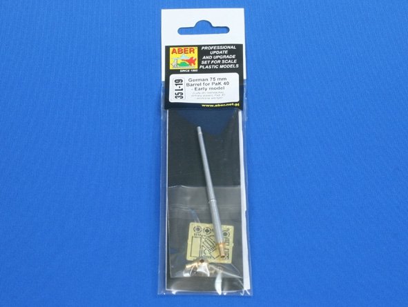 Aber 35L-019 Barrel for German Pak 40 anti-tank gun - early version (1/35) – image 4