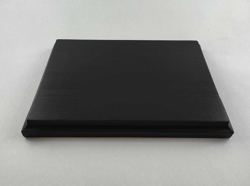 Modeling Made in Poland PDS195WH Pine 19.5 x 14 Concave Ebony