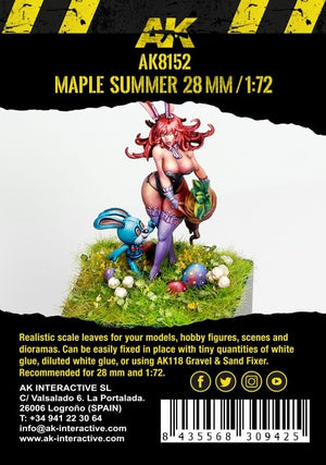 AK Interactive AK8152 MAPLE SUMMER LEAVES 28MM 1/72 – image 3