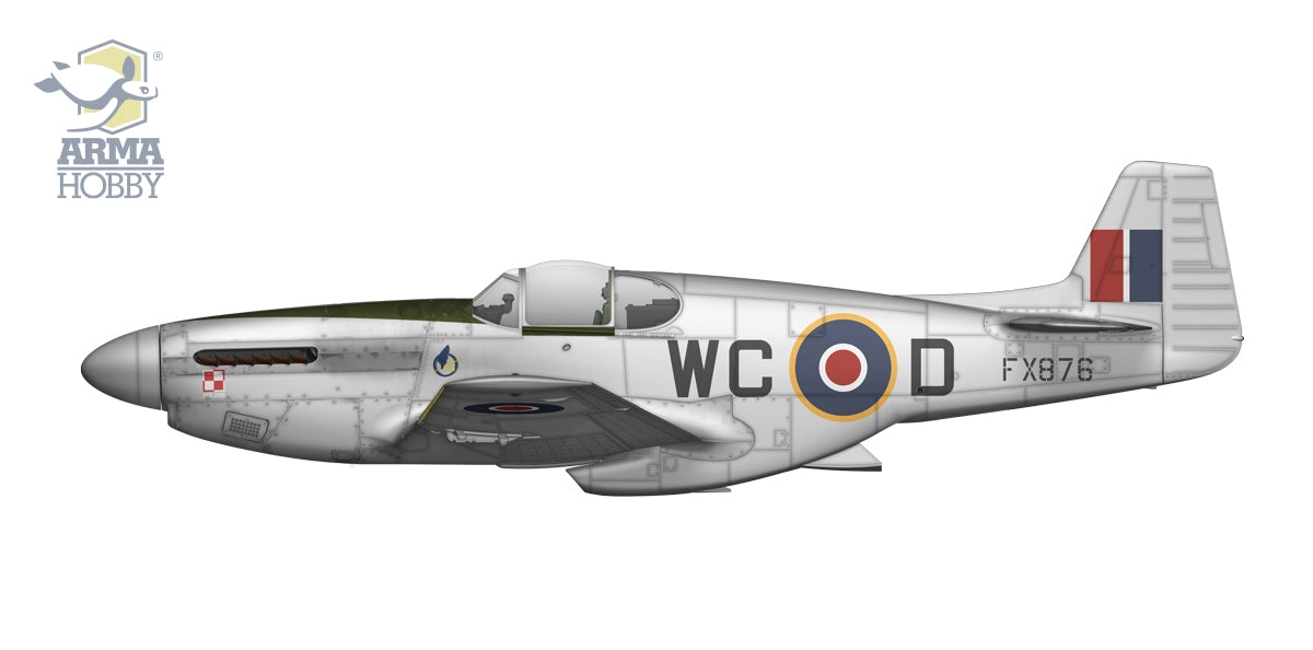 Arma Hobby 70069 P-51 B Mustang Deluxe Set 1/72 – image 11