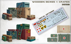 MiniArt 35581 Wooden Boxes &amp;amp; Crates 1/35 – imagen 2