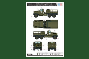 Hobby Boss 83801 US White 666 Cargo Hard Top 1/35 – imagen 3