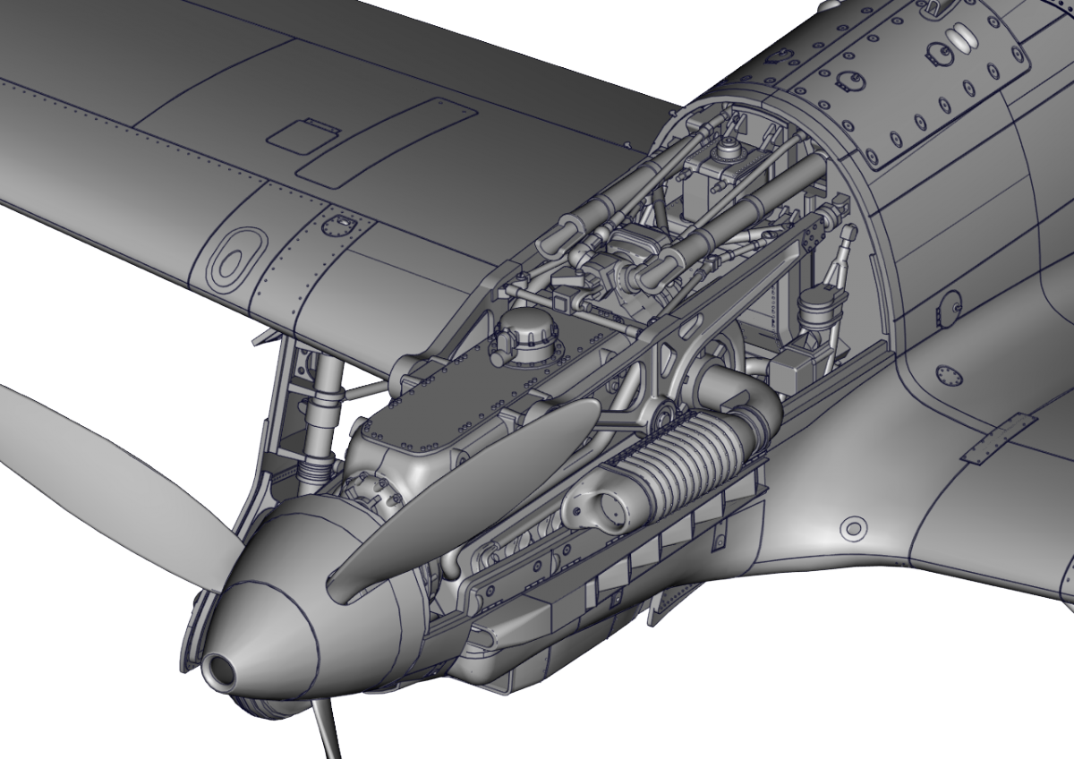 Italeri 2518 Macchi MC 202 Folgore 1/32 – immagine 5
