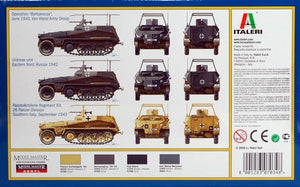 Italeri 7034 Sd. Kfz. 250/3 1/72 – immagine 3