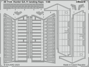 Eduard 481124 Hunter GA.11 landing flaps Airfix 1/48