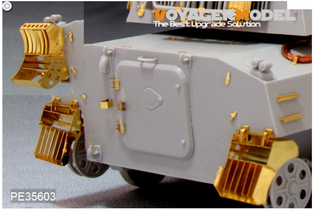 Voyager Model PE35603 Modern Russian 2S1 122mm Self-Propeller Howitzer For TRUMPETER 05571 1/35 – imagen 4